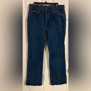 Vintage Levi’s Orange Tab 20517-0217 Blue Jeans Size 36x32 Dark Wash